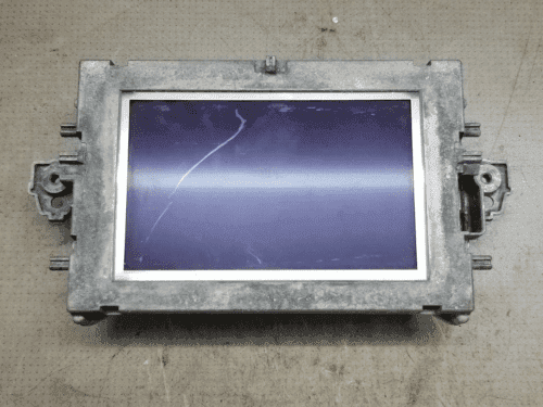 Close-up of sat nav display unit A2129010400 for Mercedes E-Class