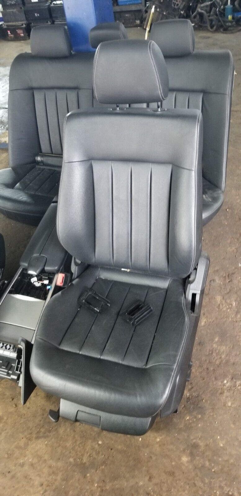MERCEDES BENZ E CLASS W212 INTERIOR FRONT & REAR SEATS SALOON 2009-2016 - Image 7