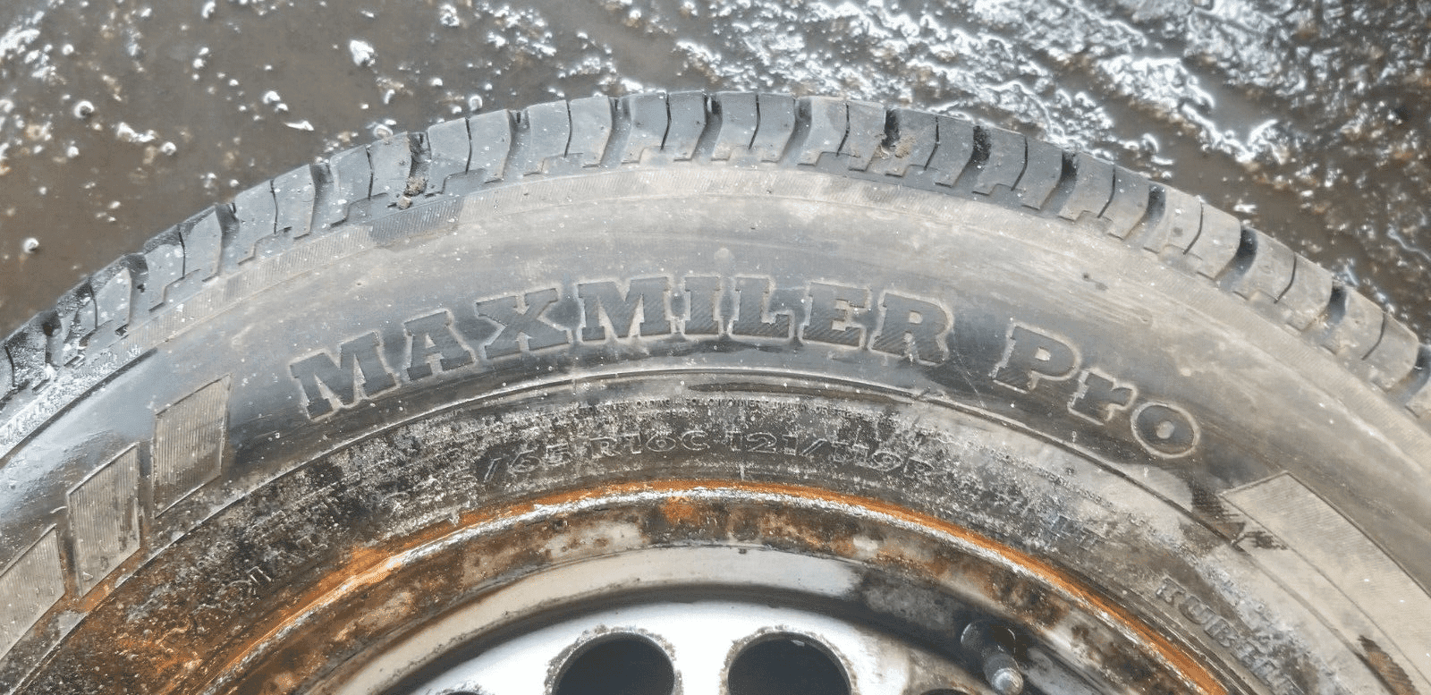 MERCEDES-BENZ SPRINTER W906 235/65/16 STEEL WHEEL TYRE A0014014802 - Image 8