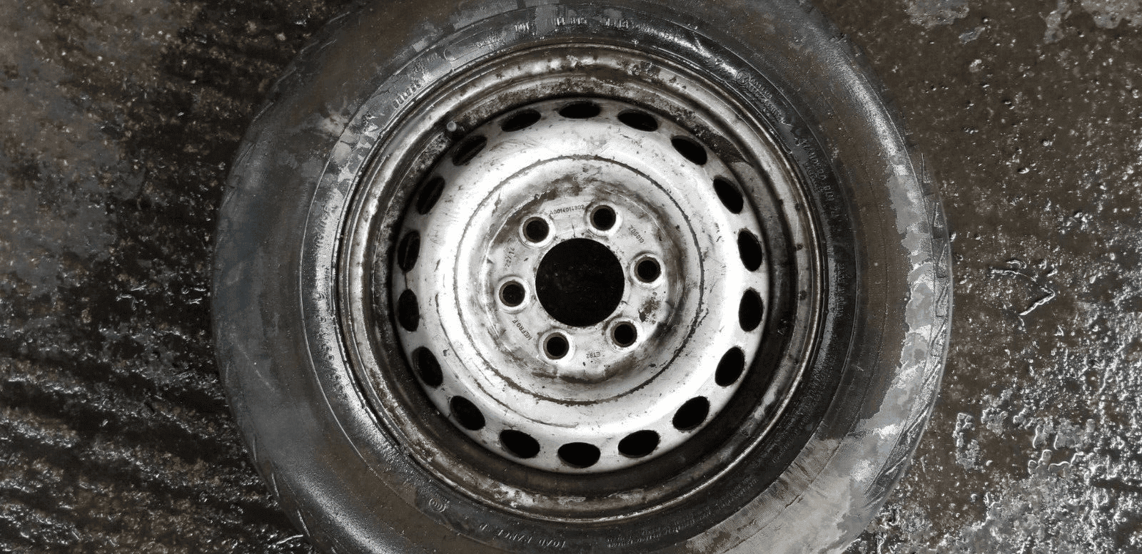 MERCEDES-BENZ SPRINTER W906 STEEL WHEEL + TYRE235/65R16C A0014014802 - Image 3