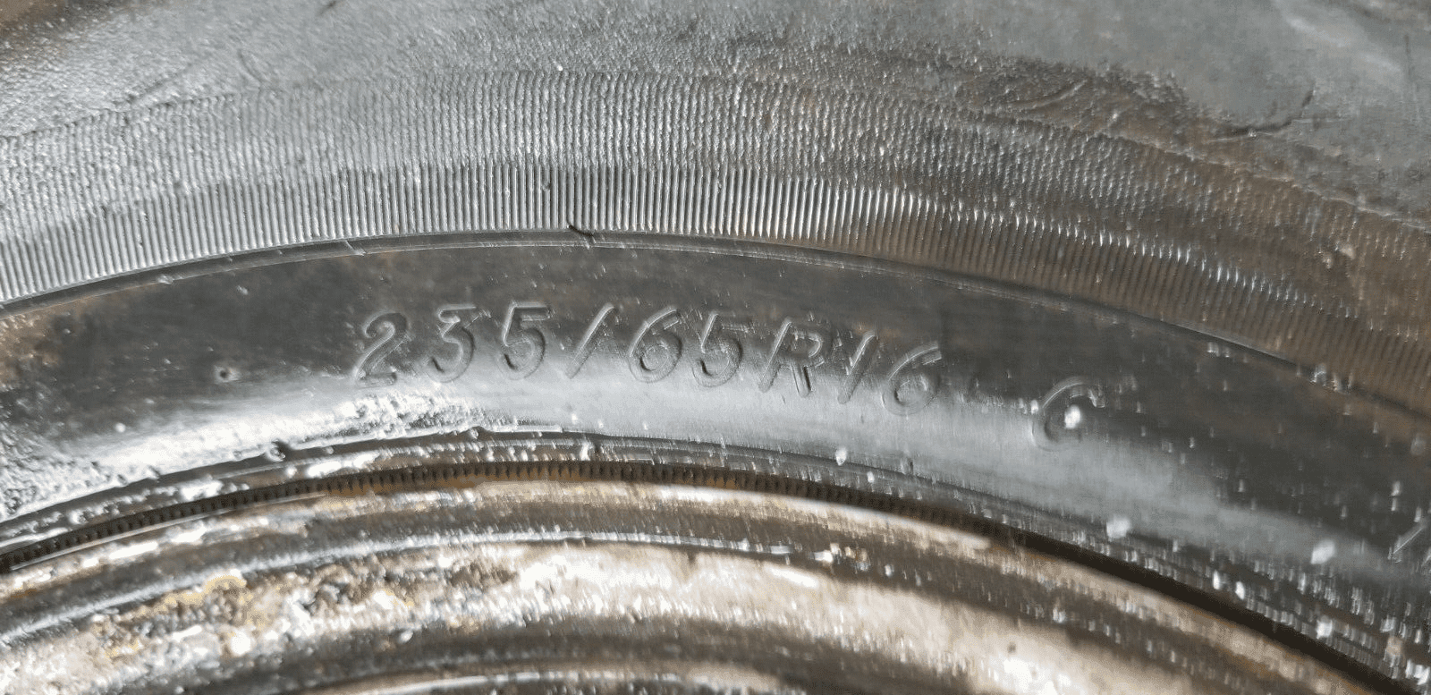 MERCEDES-BENZ SPRINTER W906 STEEL WHEEL + TYRE235/65R16C A0014014802 - Image 7