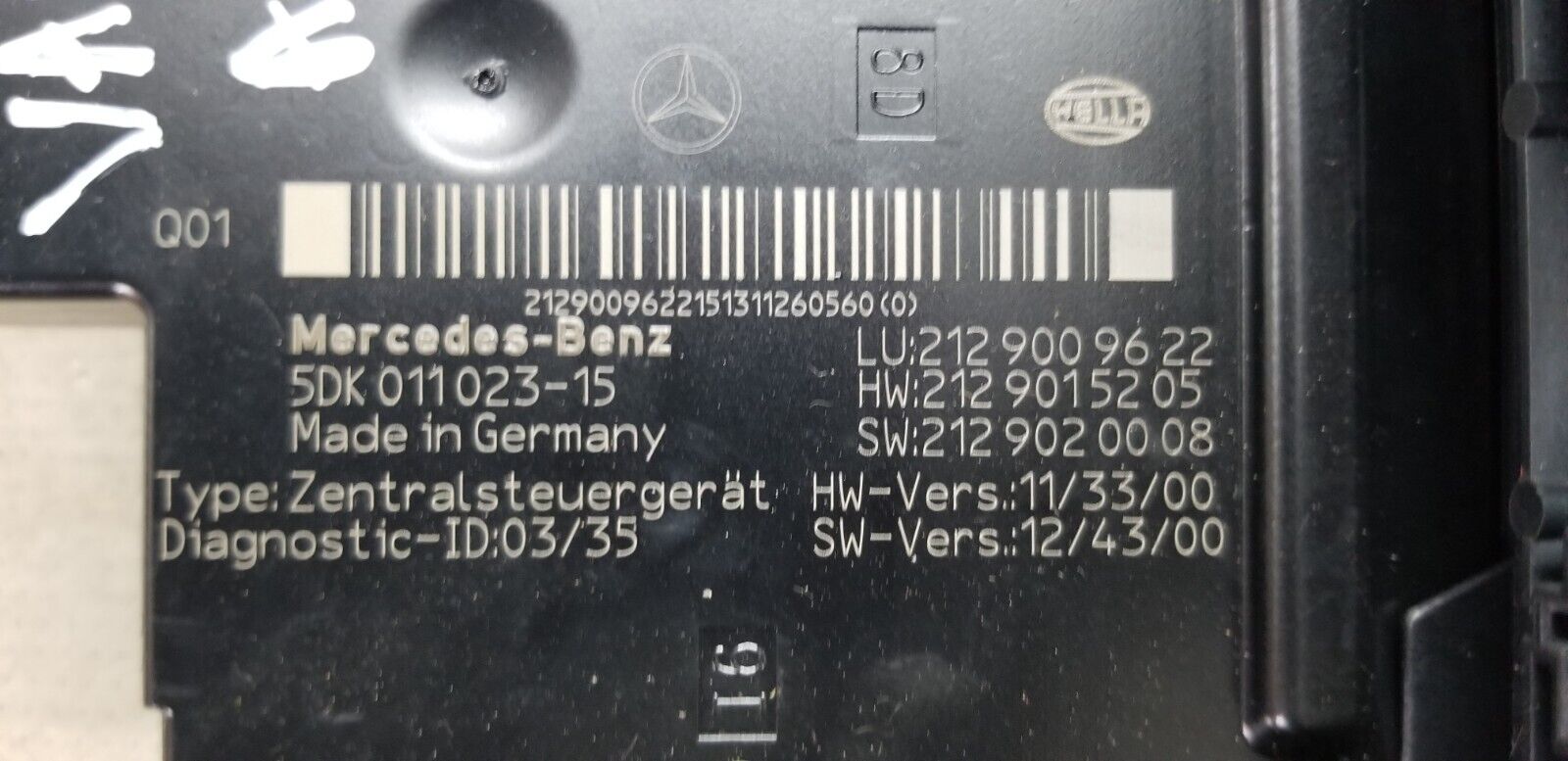 Mercedes Benz W212 E Class Facelift Rear Sam Unit Fuse Box A2129009622 |O - Image 5