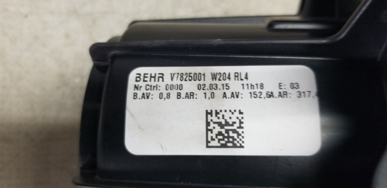 MERCEDES C E CLASS W204 W207 W212 HEATER FAN BLOWER MOTOR BEHR V7825001 - Image 5