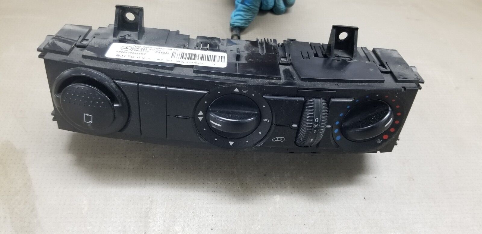 MERCEDES SPRINTER Heater Control Panel 2014 Diesel A9068300485