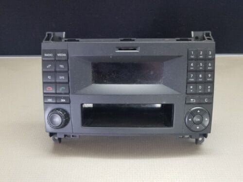 Front view of Mercedes Sprinter W906 radio head unit A9069008200