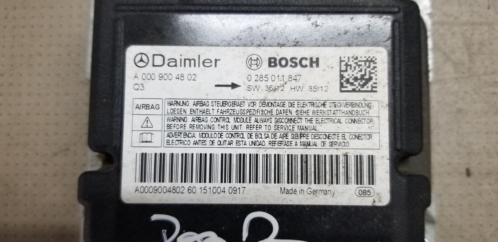 Mercedes Benz Sprinter W906 13-18 DTI OM651.955 Manual ECU Kit Complete A6519003203 - Image 4