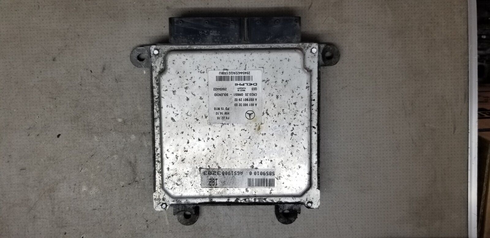 Mercedes Benz Sprinter W906 13-18 DTI OM651.955 Manual ECU Kit Complete A6519003203 - Image 6