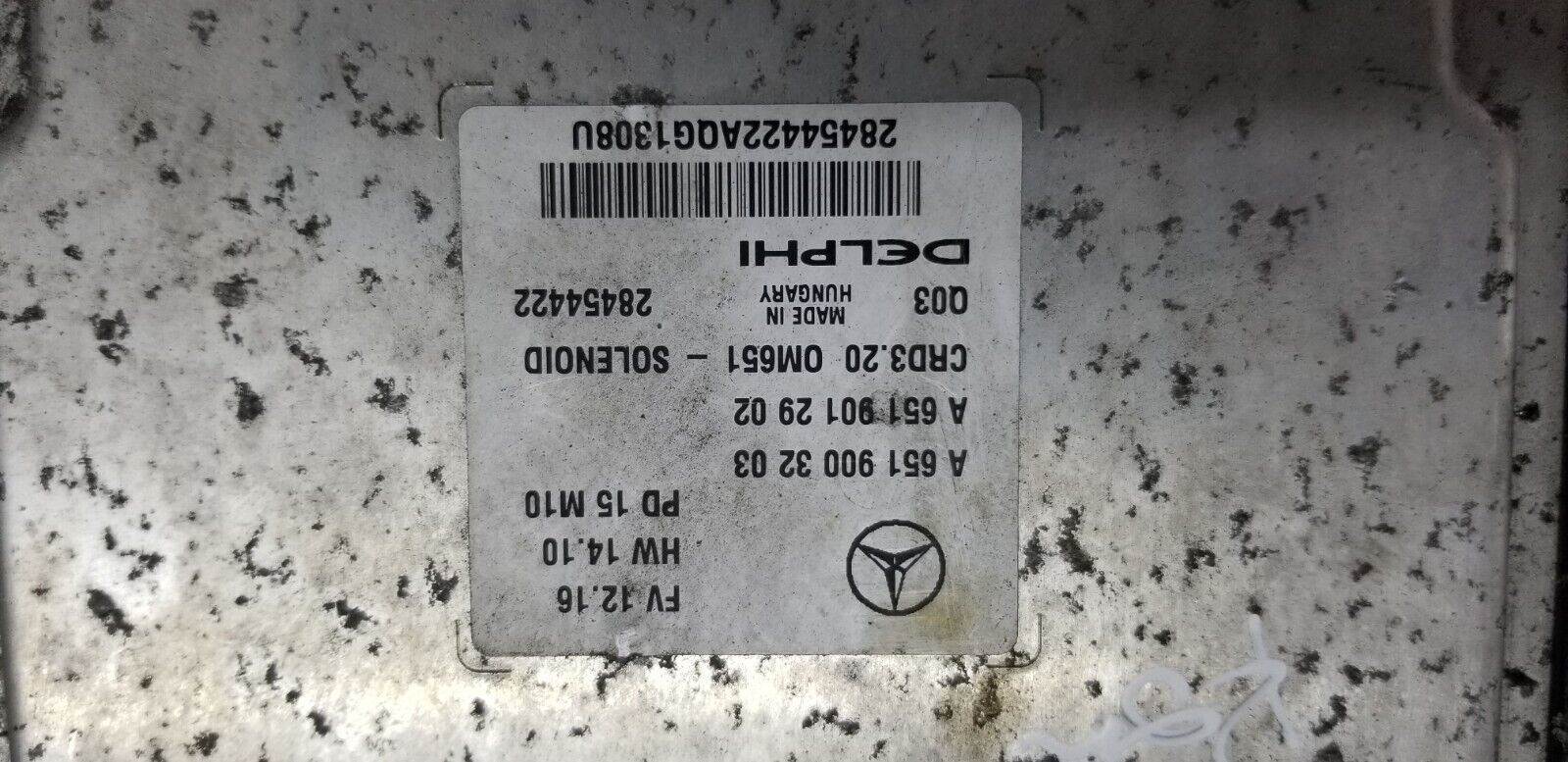 Mercedes Benz Sprinter W906 13-18 DTI OM651.955 Manual ECU Kit Complete A6519003203 - Image 8