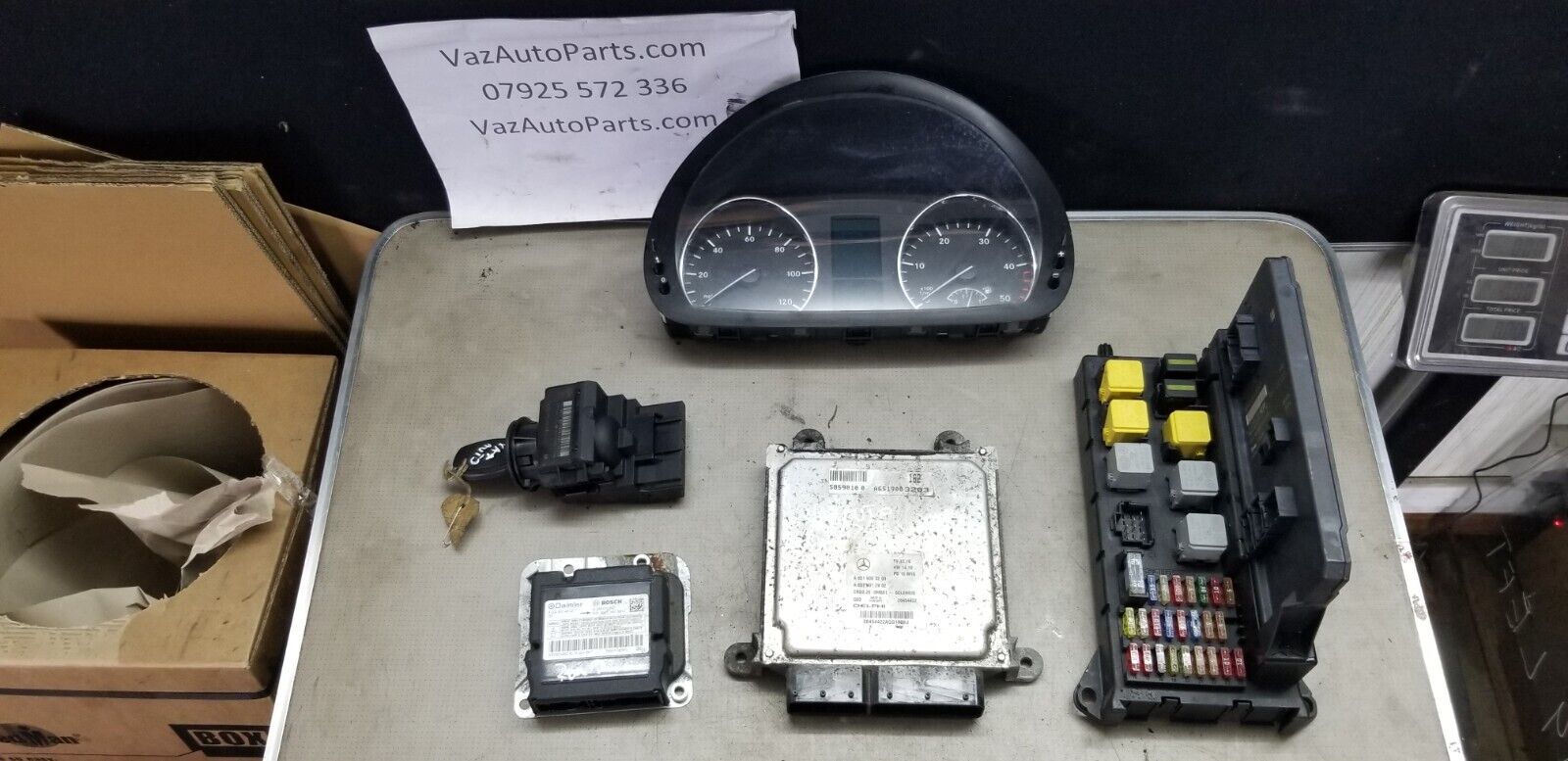 Mercedes Sprinter W906 13-18 DTI OM651.955 Manual ECU Kit A6519003203 – Front View