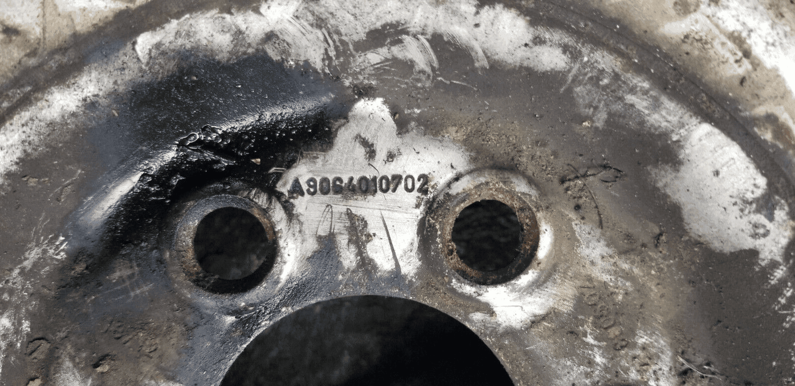 MERCEDES SPRINTER W906 16''STEEL WHEEL & TYRE 235/65R16C A9064010702 - Image 3