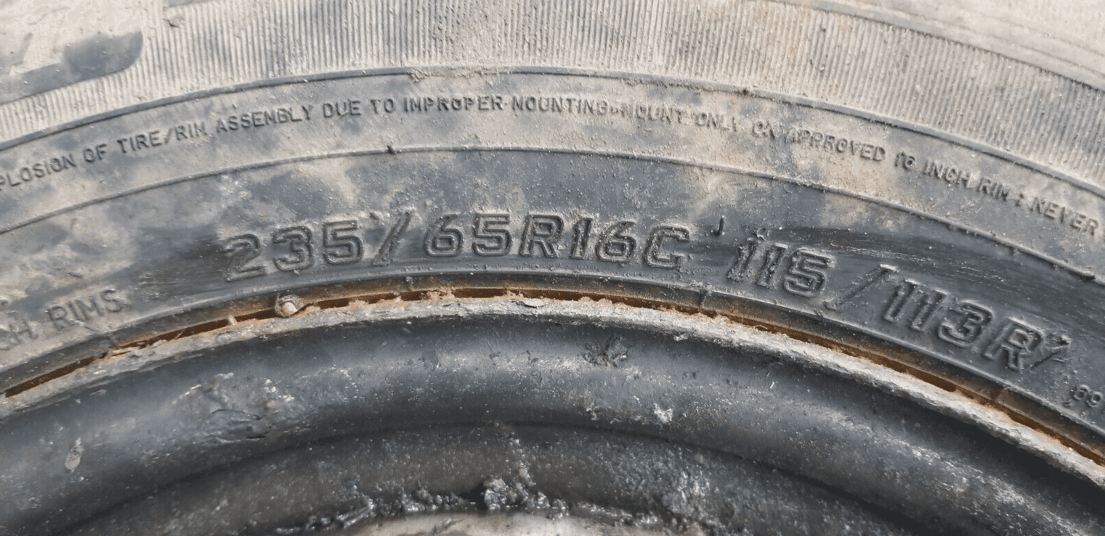 MERCEDES SPRINTER W906 16''STEEL WHEEL & TYRE 235/65R16C A9064010702 - Image 4