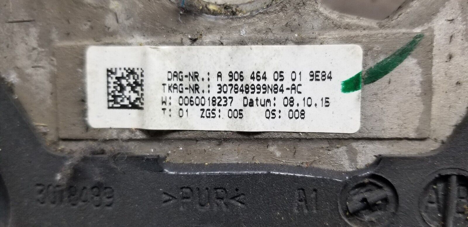 Mercedes Benz Sprinter W906 2015 Steering Wheel A9064640501 - Image 10