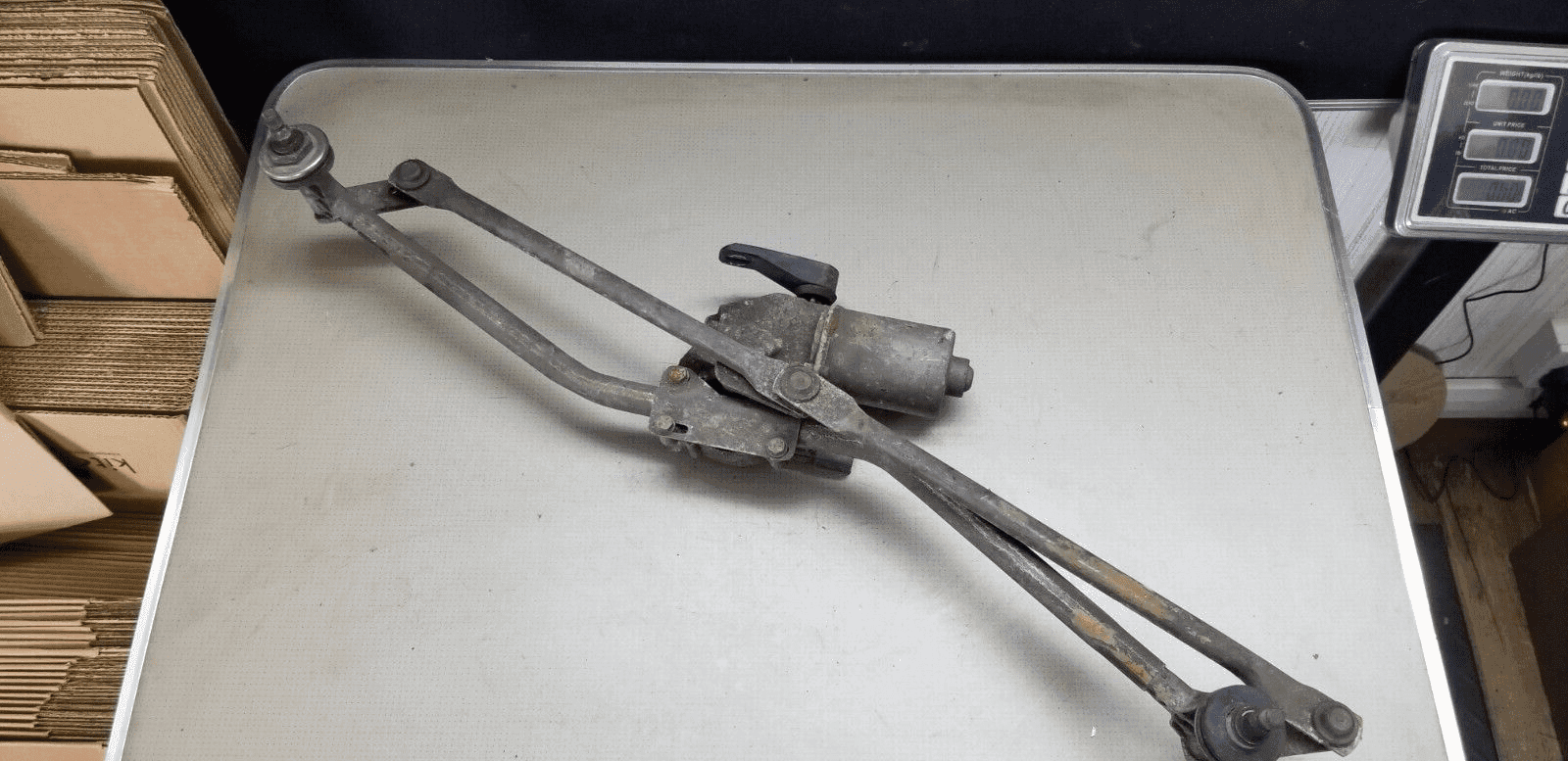 MERCEDES SPRINTER W906 404.956 VALEO WIPER MOTOR MECHANISM + LINKAGE - Image 3