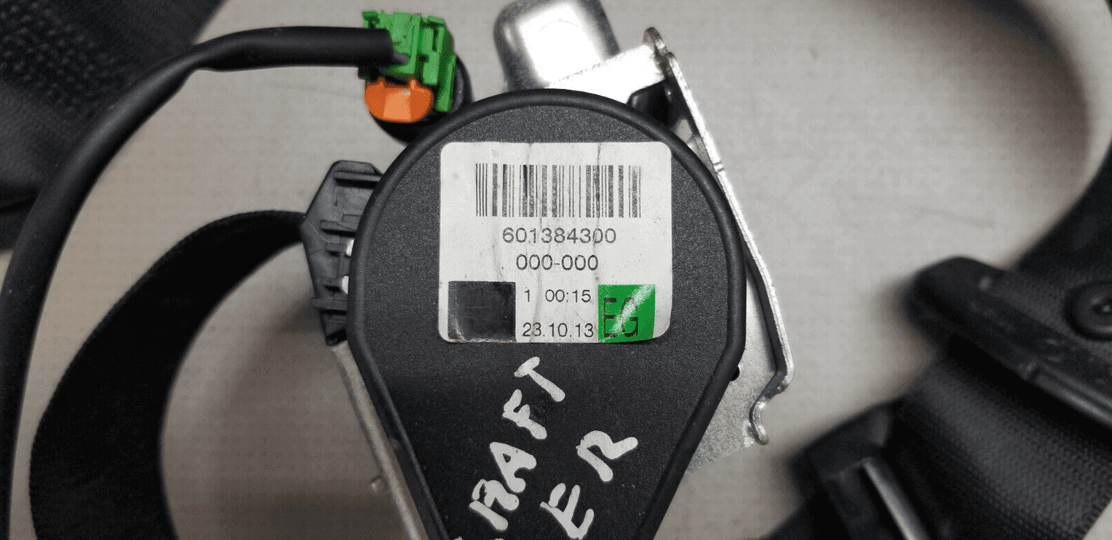 Mercedes Benz Sprinter W906 Front Right O/S/F Seat Belt A9068600485 |O - Image 3