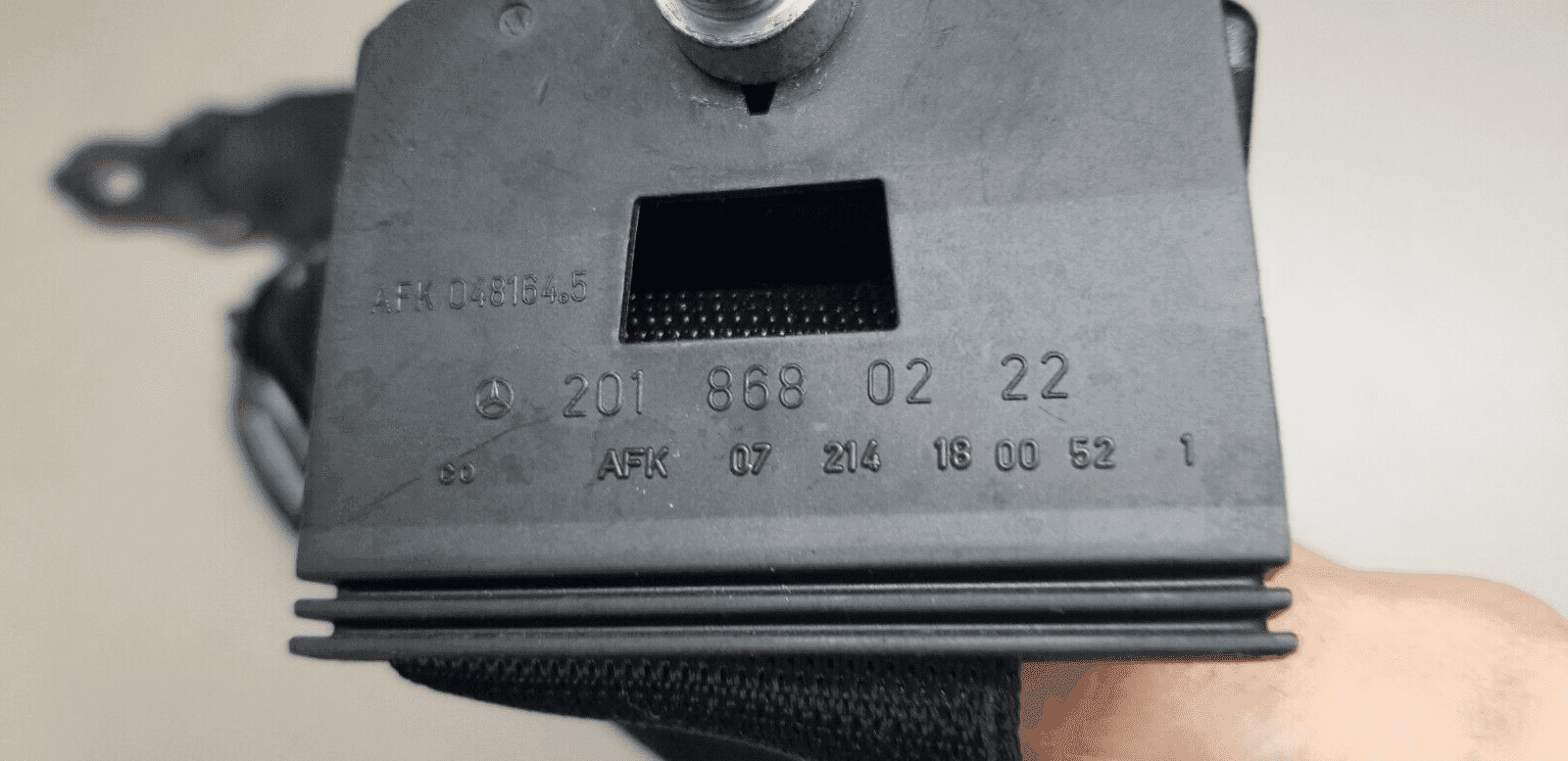 Mercedes Benz Sprinter W906 Front Right O/S/F Seat Belt A9068600485 |O - Image 7