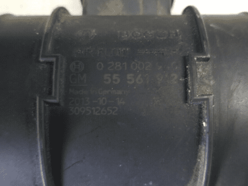 Mass Air Flow Sensor Chevrolet Vauxhall Astra J P10 Corsa 0281002940