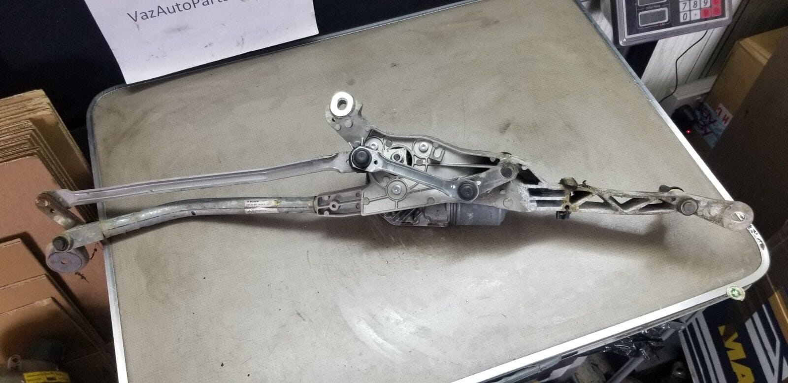Mercedes-Benz C E W204 W207 Windscreen Wiper Linkage Motor System A2048201140 - Image 7