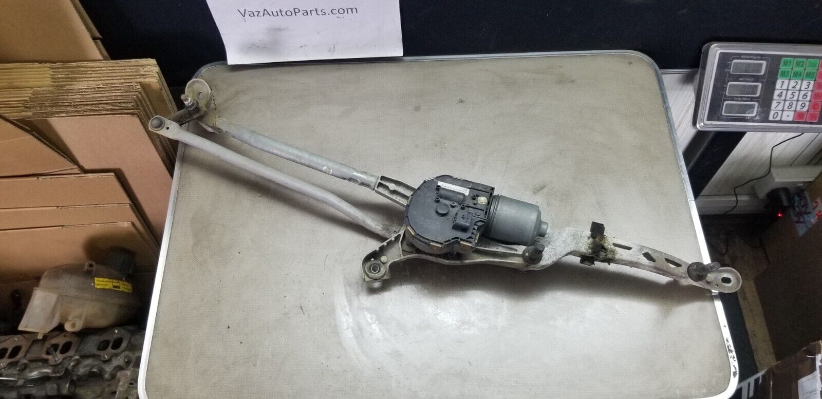 Mercedes-Benz C E W204 W207 Windscreen Wiper Linkage Motor System A2048201140