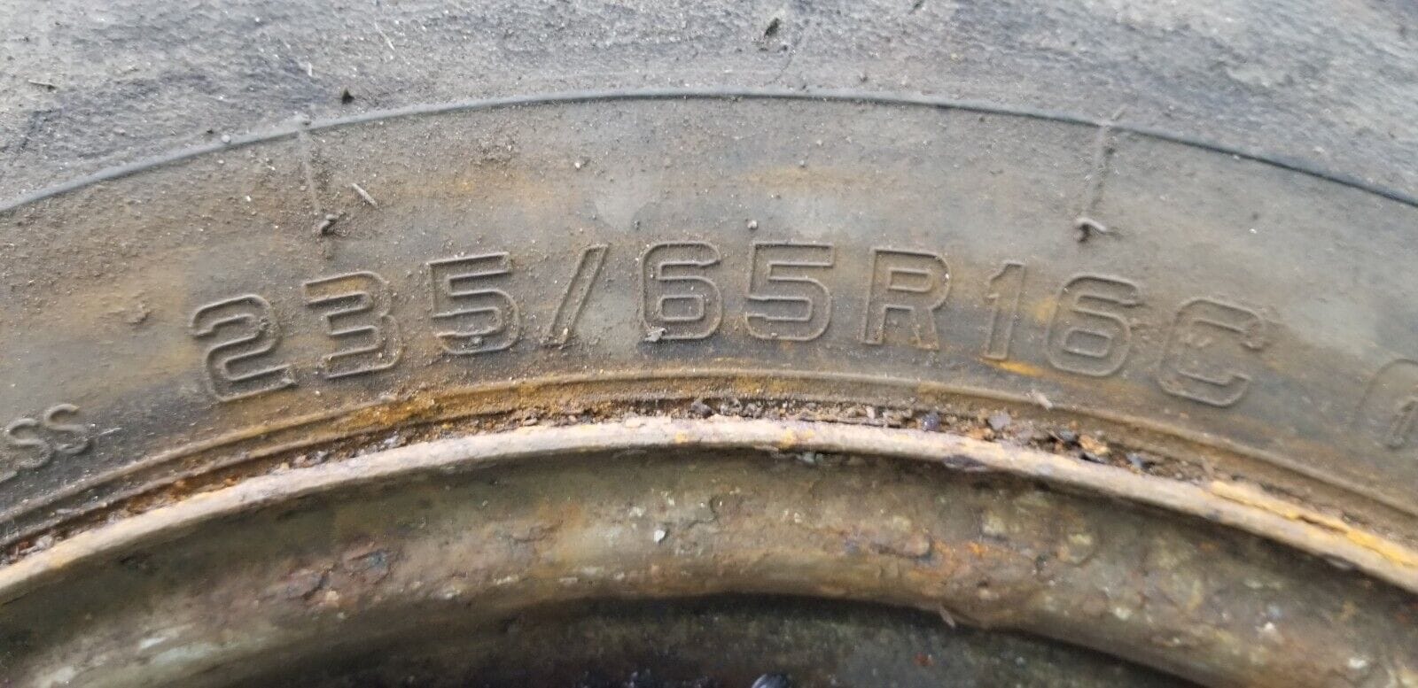 Mercedes SprinterW906 Steel Wheel Tyre 235/65 R16C A0014014802 - Image 5