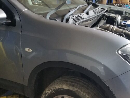 NISSAN QASHQAI J10 2011 FRONT WING RIGHT DRIVER SIDE SILVER
