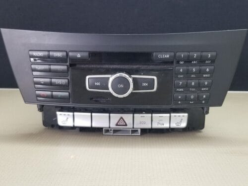 Mercedes W204 Radio & Seat Heater Control Unit OEM
