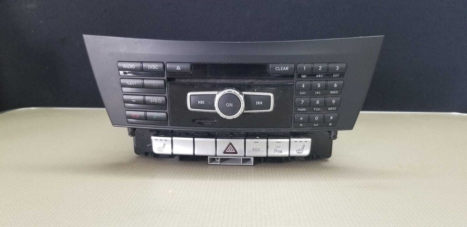 Mercedes W204 Radio & Seat Heater Control Unit OEM