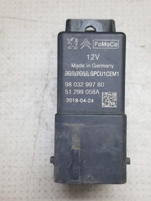 Original Peugeot Control Glowing Time Diesel 2008 308 3008 508 5008 - 9803299780