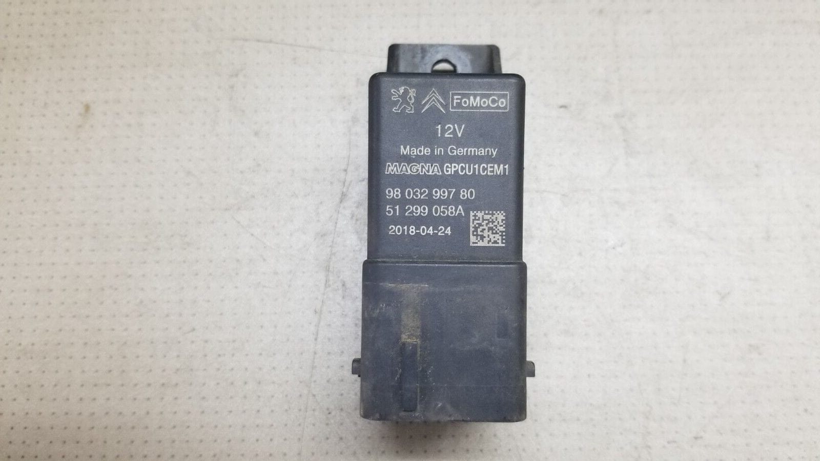 Original Peugeot Control Glowing Time Diesel 2008 308 3008 508 5008 - 9803299780