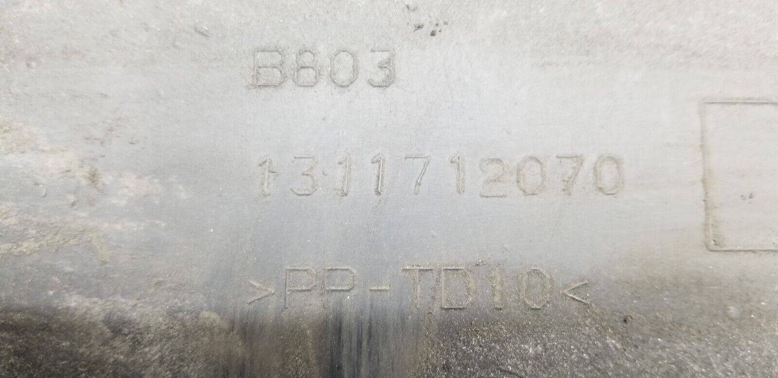 PEUGEOT BOXER Moulding Trim Drivers Rear 2019 2.0 Diesel 1311712070 - Image 6