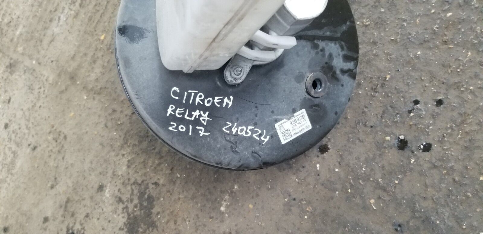 Peugeot Boxer Relay Ducato 14-21 Brake Servo And Master Cylinder 51928238 - Image 3