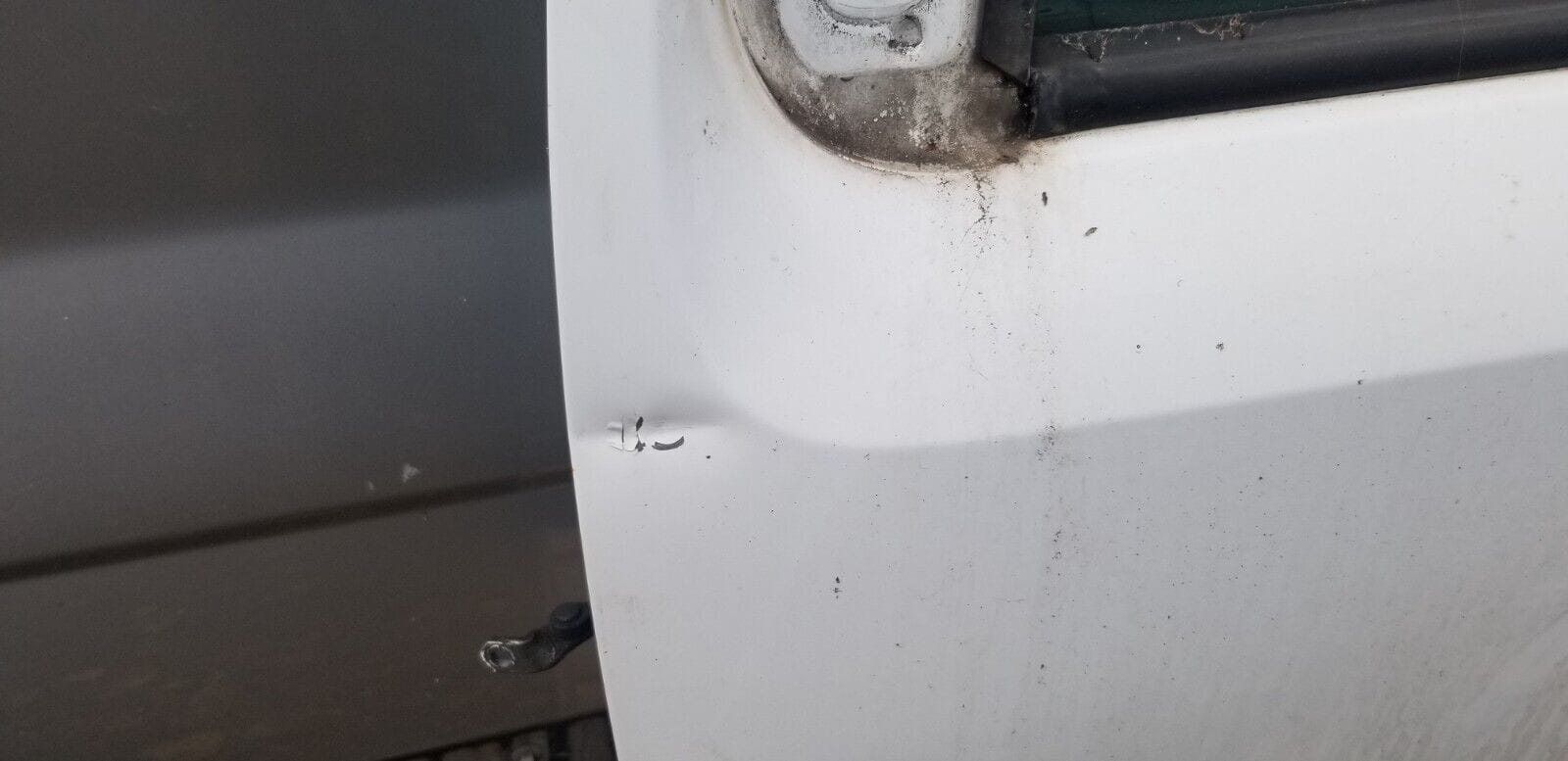 RENAULT KANGOO 2009-2013 DOOR (FRONT PASSENGER SIDE) WHITE - Image 4