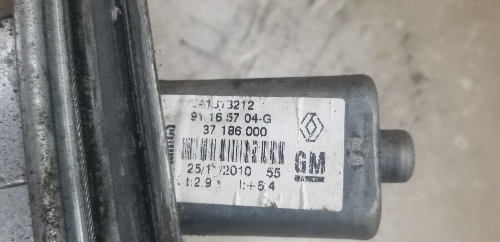 Renault Trafic MK2 01-14 Window Reg And Motor Front Passenger Side 91165704 - Image 4