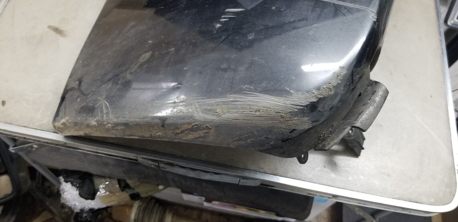 Renault Trafic Nearside Left Rear Bumper 2014 Van 8200201458 - Image 5