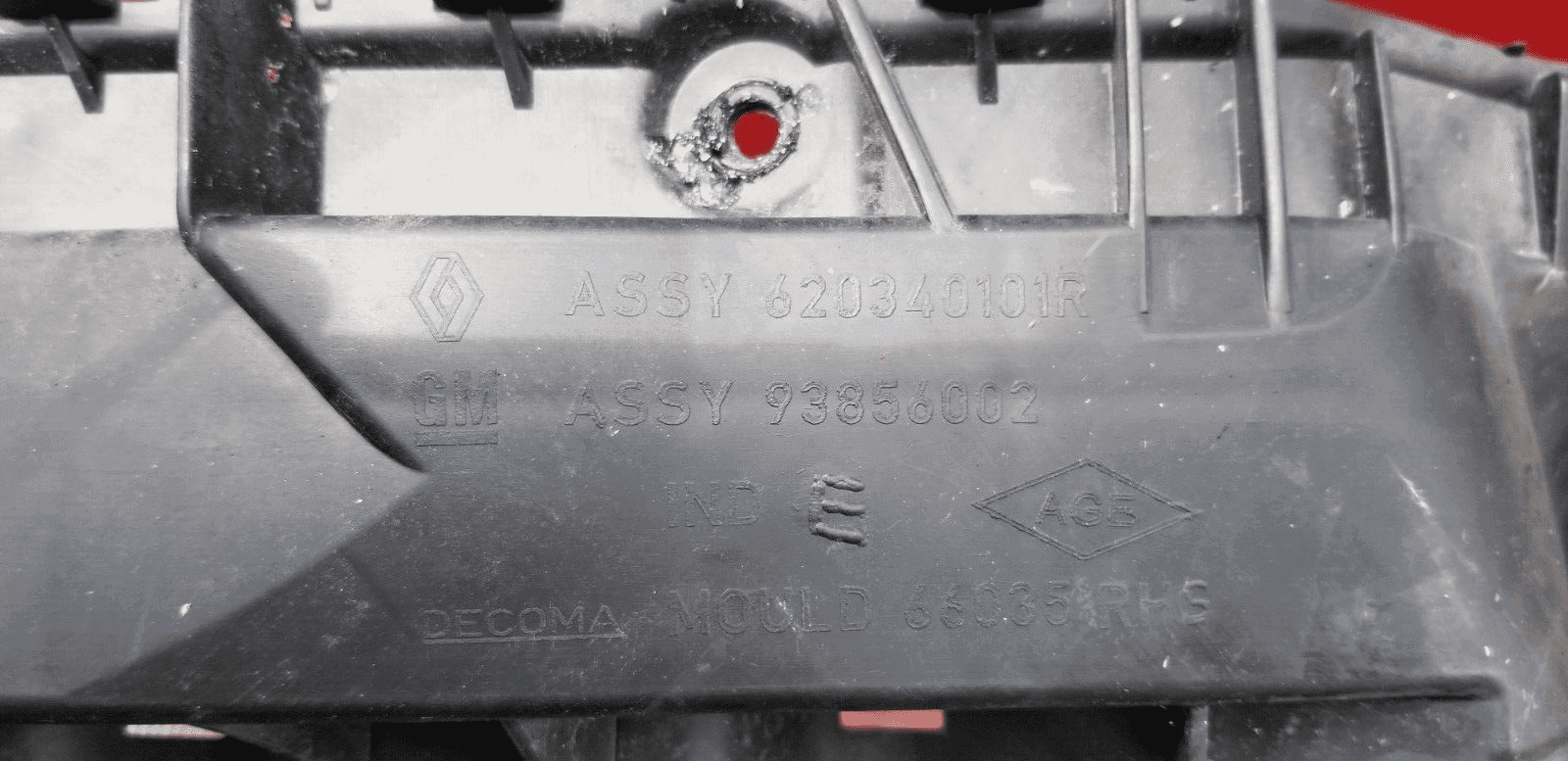 RENAULT TRAFIC VIVARO Mk1 Right Front Bumper Reinforcer 93856002 - Image 6