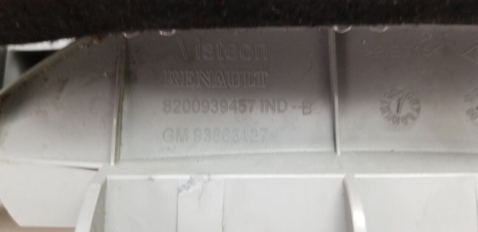 Renault Trafic 2007 - 2013 Steering Wheel Column Trim 8200939457 93863127 - Image 4