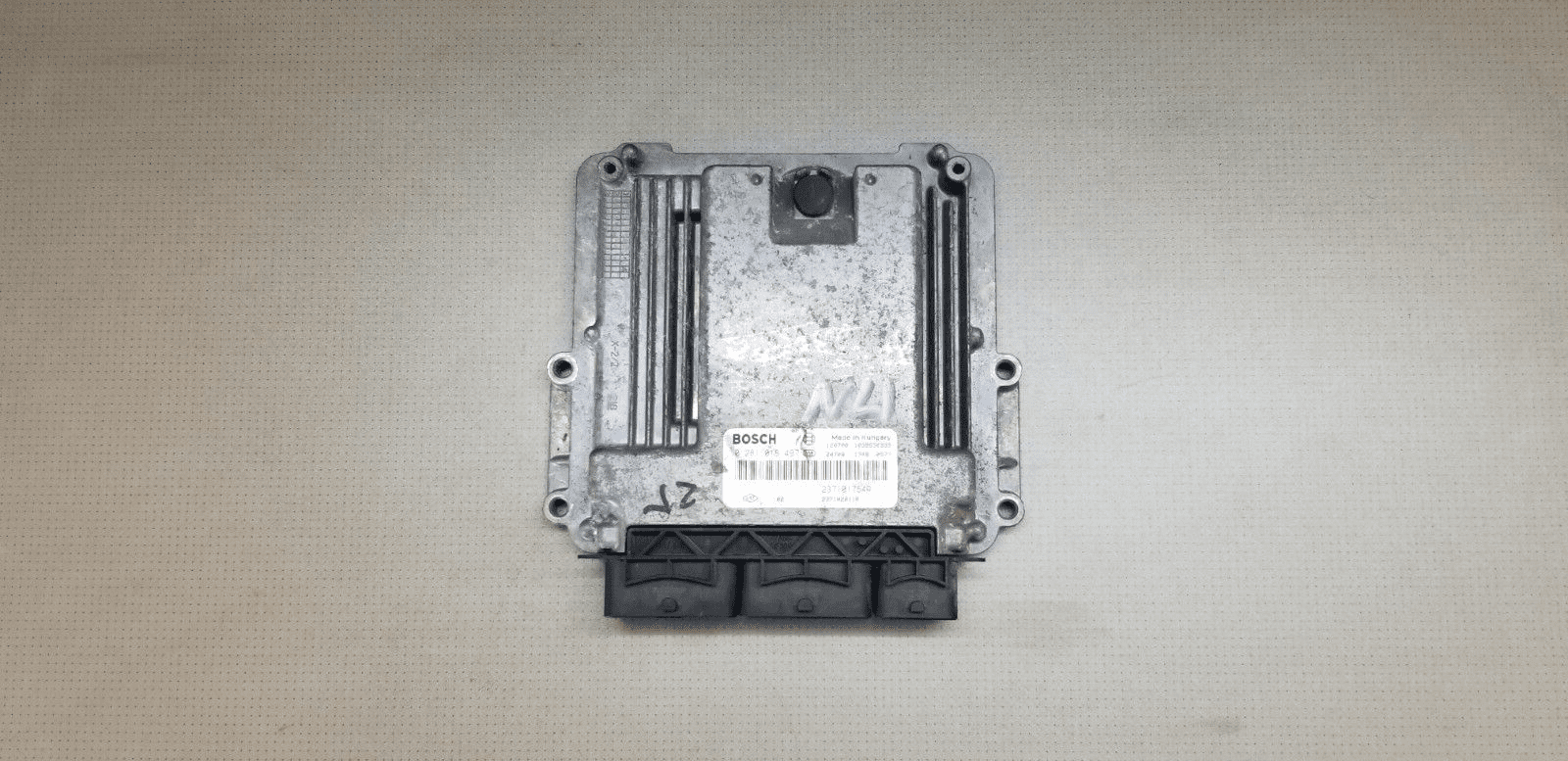 Top view of ECU for Renault Trafic, Vauxhall Vivaro