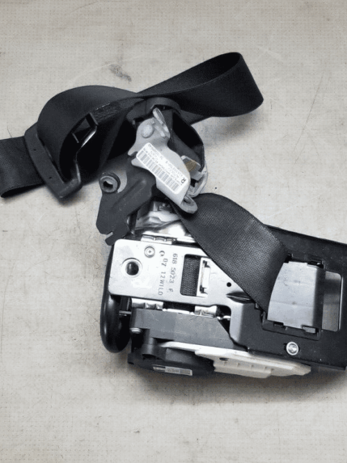 OEM Mercedes A207 C207 driver side seat belt black