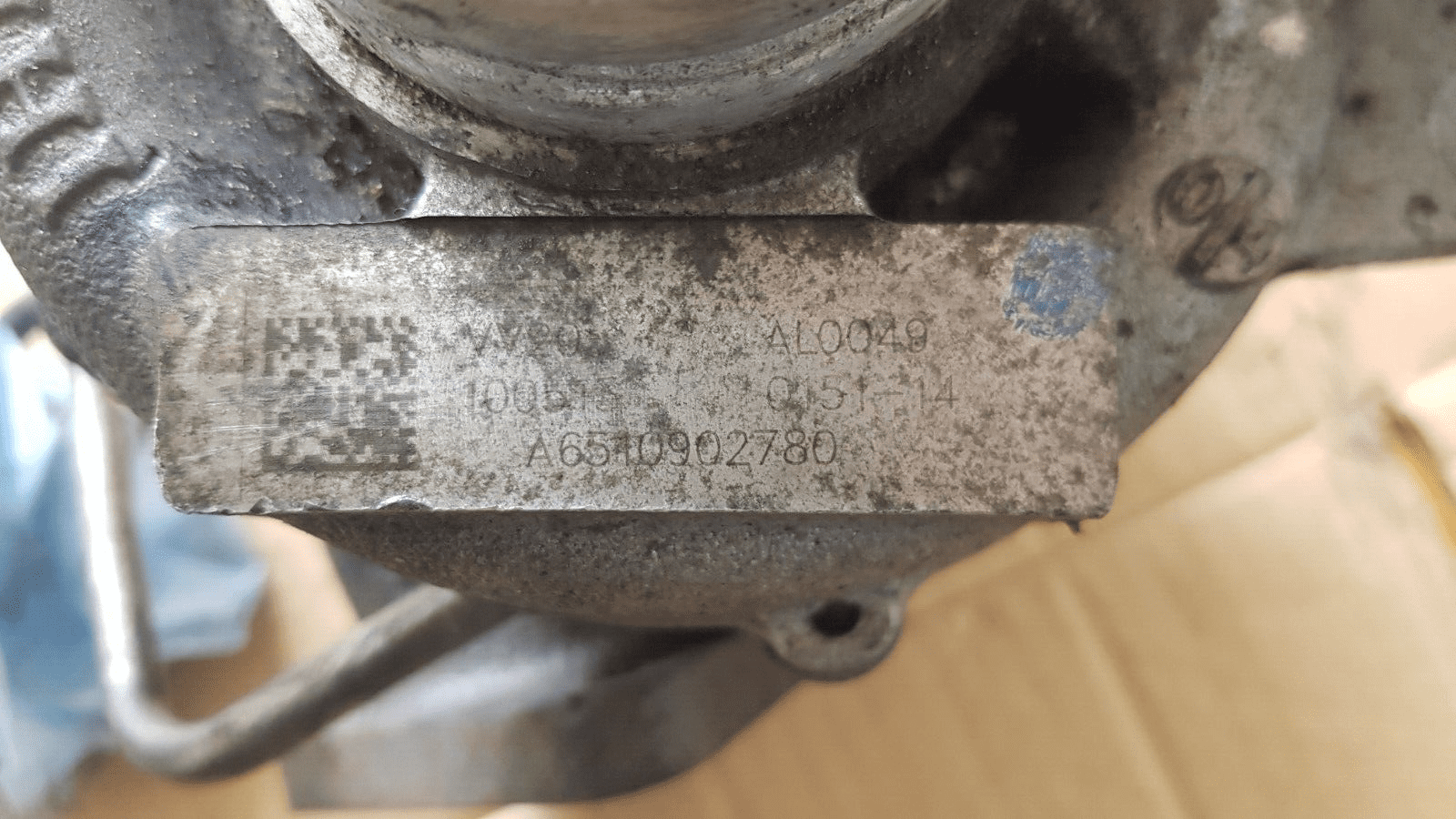 OEM Mercedes Turbocharger Part #A6510902780 – W204 C-Class