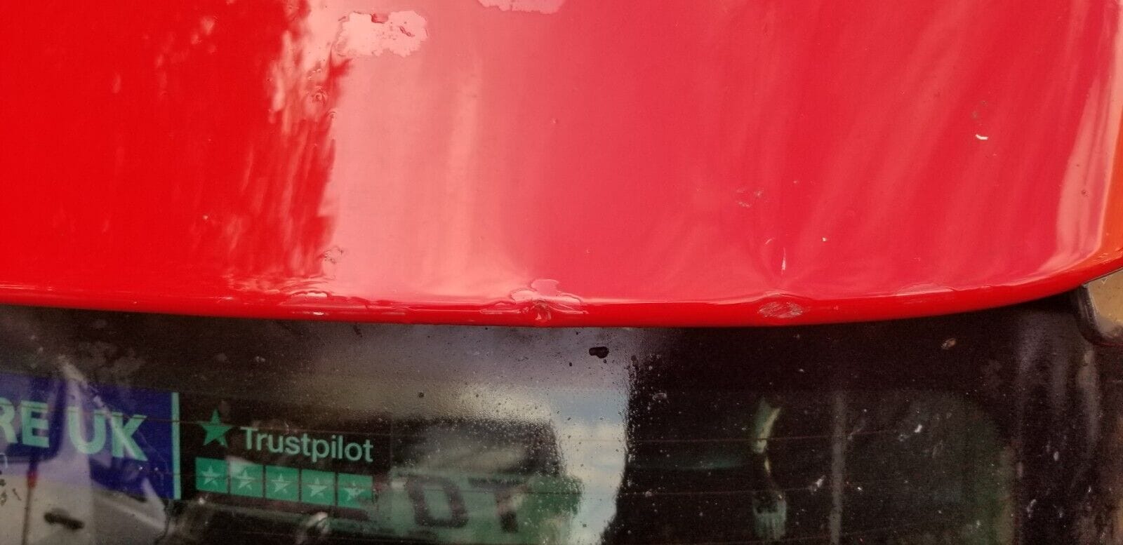 VAUXHALL ASTRA GTC CDTI 3DR HATCHBACK 09-16 TAILGATE RED - Image 6