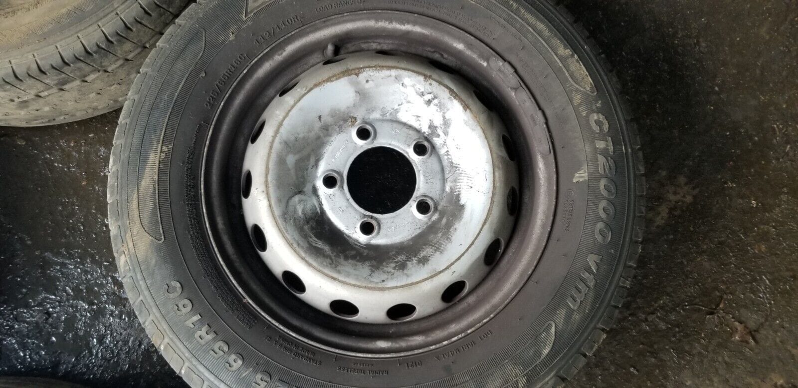 VAUXHALL MOVANO RENAULT MASTER NV400 WHEEL AND TYRE 225-65R-16C 2011 - 2017 - Image 7