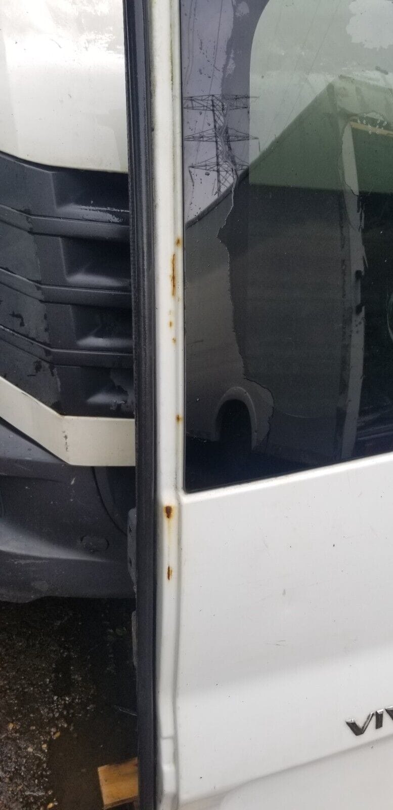 VAUXHALL VIVARO 2700 CDTI 100 SWB 2006_2010 REAR DOOR RIGHT SIDE WHITE - Image 3