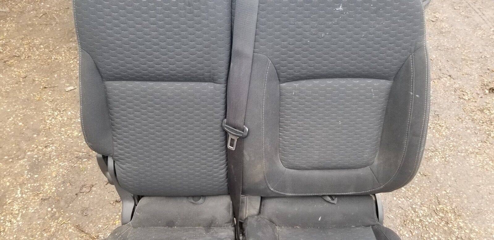 VAUXHALL VIVARO MK2 FRONT PASSENGERS DOUBLE BENCH SEAT 2014 - 2019 - Image 4