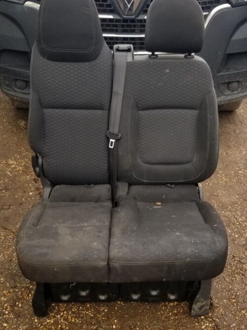 VAUXHALL VIVARO MK2 FRONT PASSENGERS DOUBLE BENCH SEAT 2014 - 2019