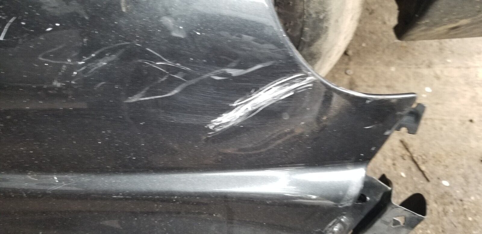 Vauxhall Vivaro Wing Front Right Drivers Side 2014 Black |O - Image 3