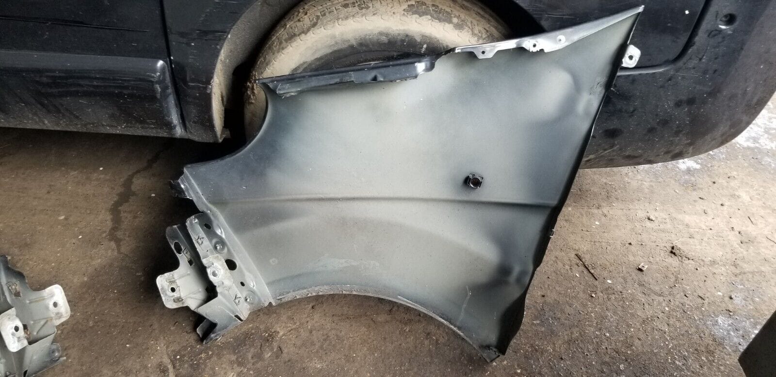 Vauxhall Vivaro Wing Front Right Drivers Side 2014 Black |O - Image 4