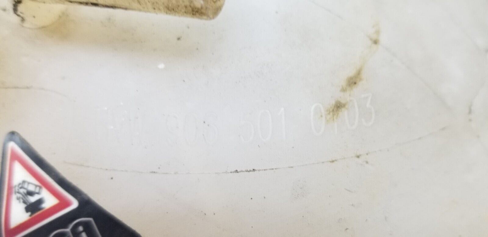 VOLKSWAGEN CRAFTER Coolant Expansion Tank 2016 2.0 Diesel 9065010103 - Image 4