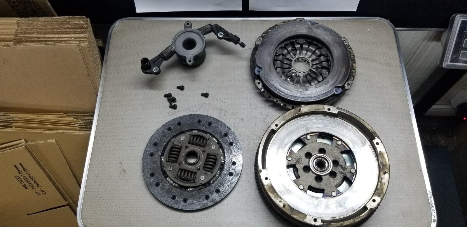 Volkswagen Crafter 2.0 6 Speed Manual Dual Mass Clutch + Flywheel Kit 2014 |O
