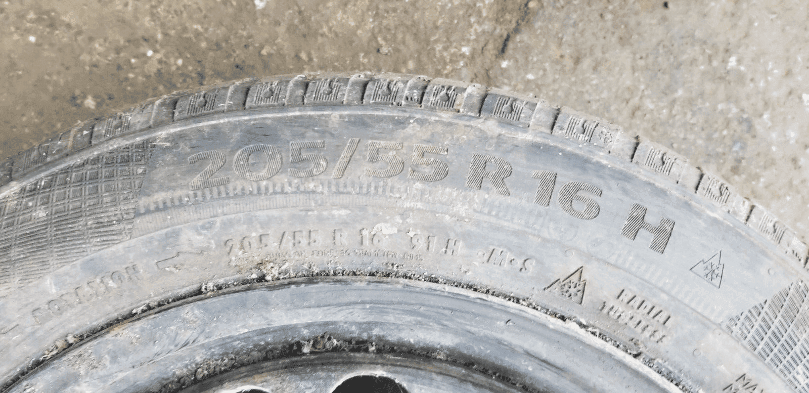 VW Passat B6 Steel Wheel 16" 3C0601027A & TYRE 205/65R16 - Image 6