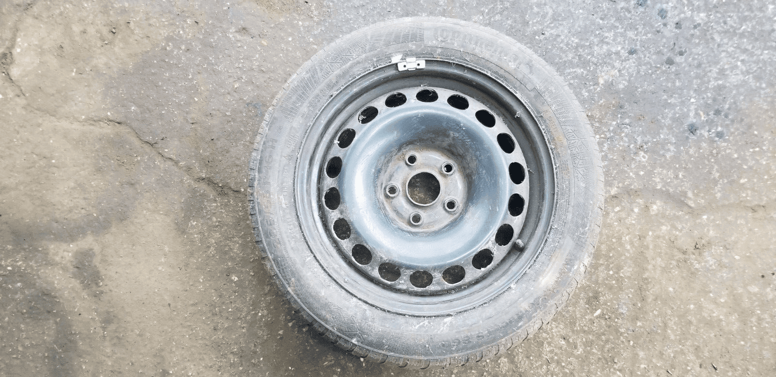 VW Passat B6 Steel Wheel 16" 3C0601027A & TYRE 205/65R16