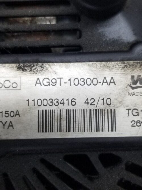 Fully tested Ford Galaxy 2010 alternator replacement part number view